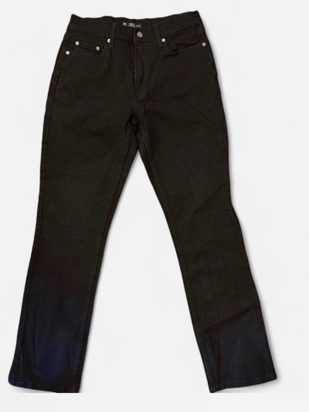 Classic Black Straight Jeans for Women - Minimalist Everyday Style